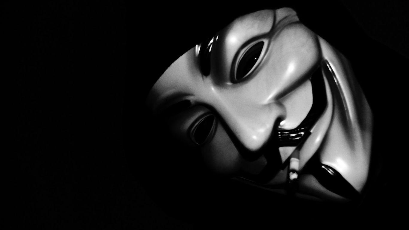 Anonymous Mask Wallpaper 4k
