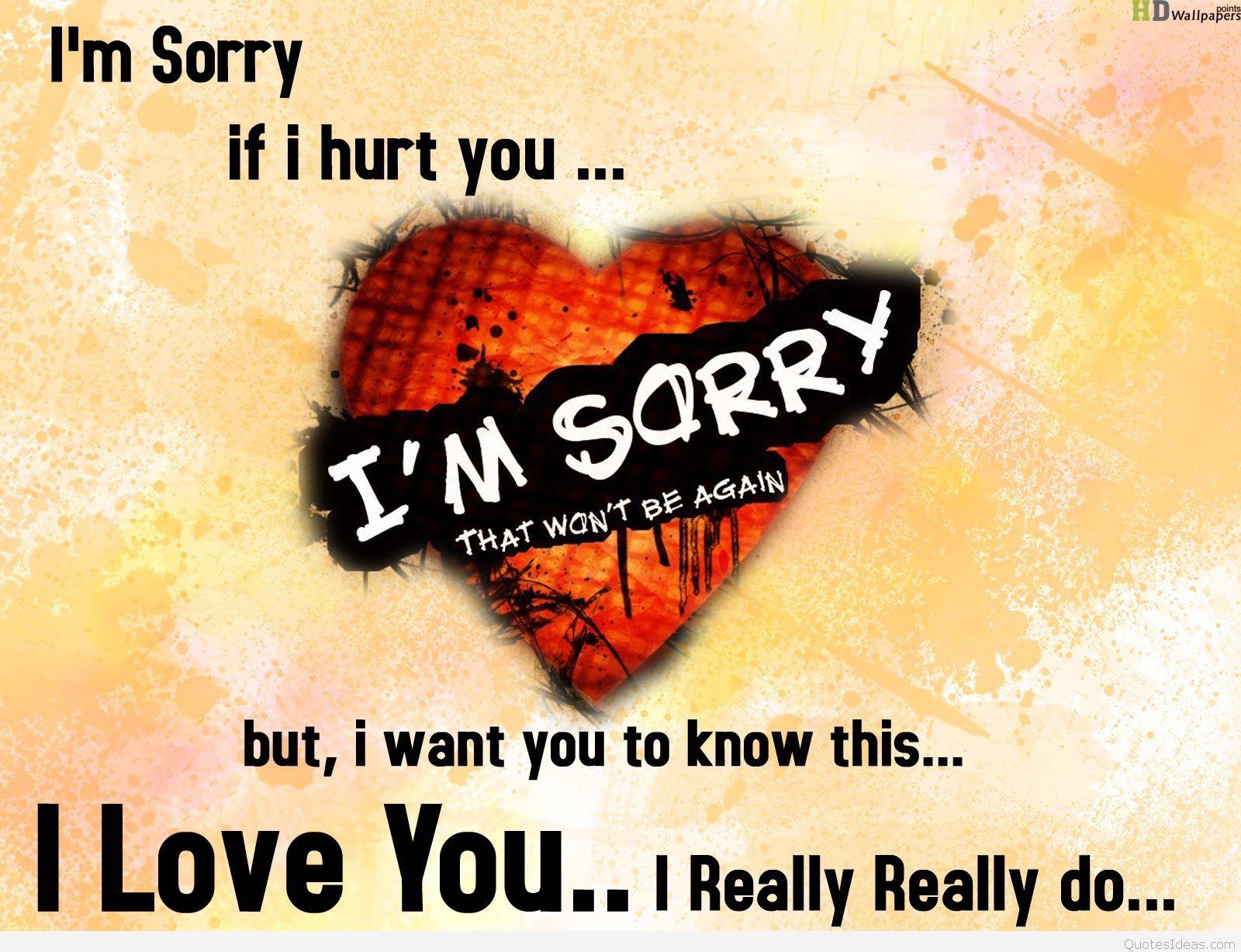 Sorry Wallpapers Love - Wallpaper Cave