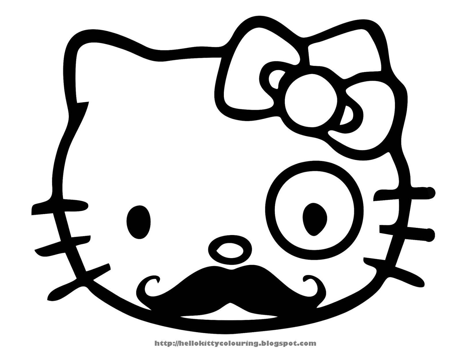 Awesome Colouring pages of hello kitty With Hello Kitty Coloring
