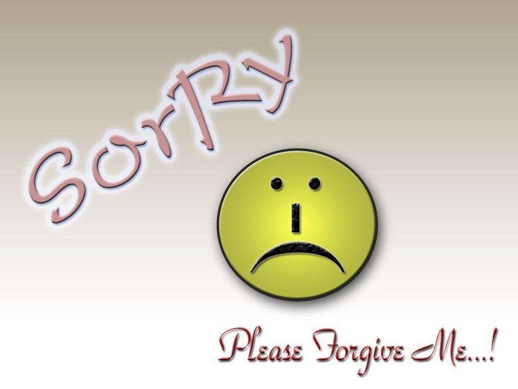Sorry Please Forgive Me HD Wallpaper Image, Picture, Photo