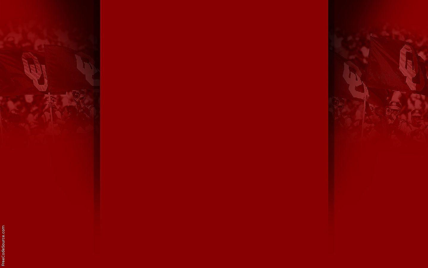 Free Oklahoma University Sooners Background For PowerPoint