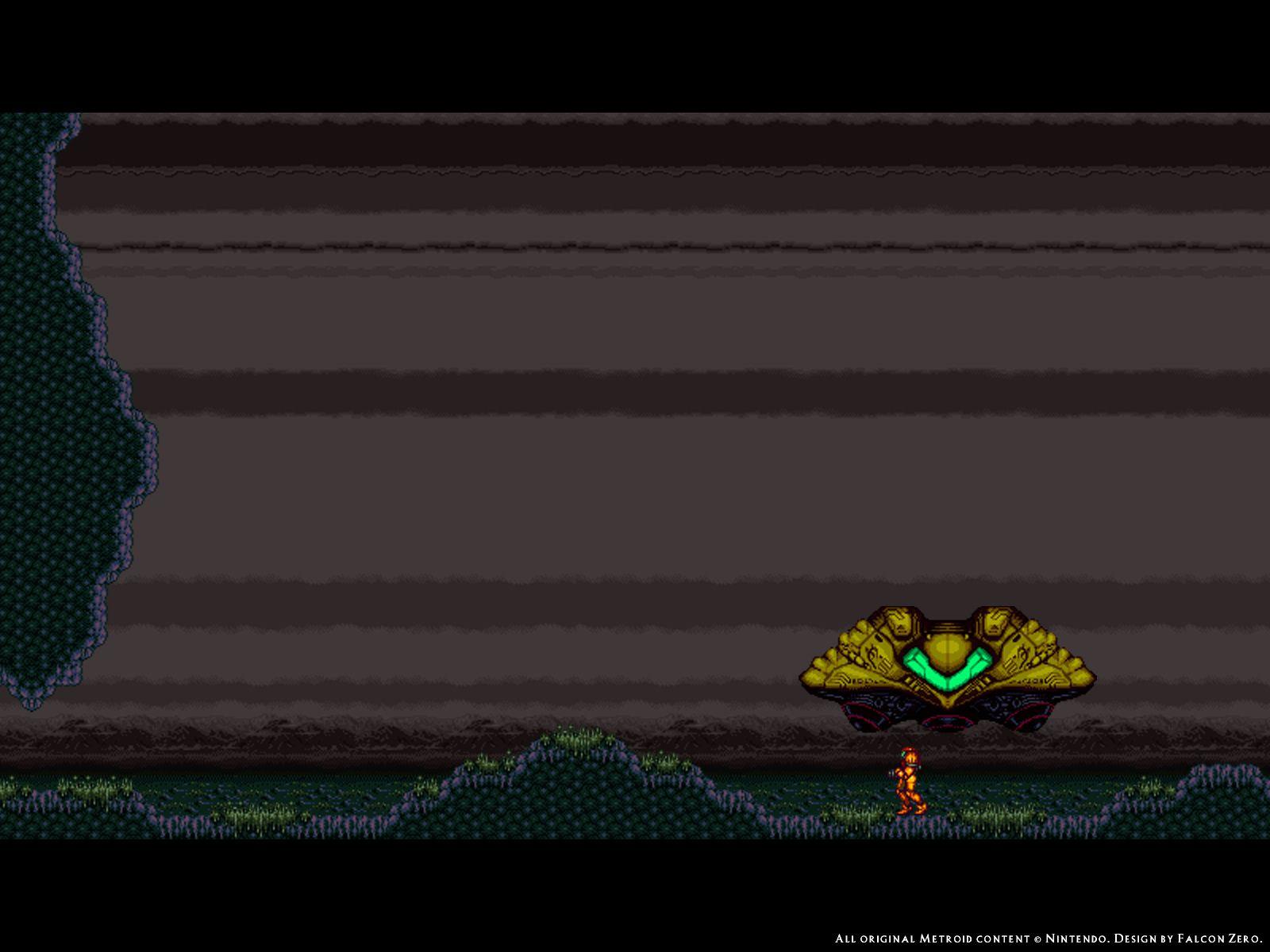 Wallpaper creations (Metroid Recon)
