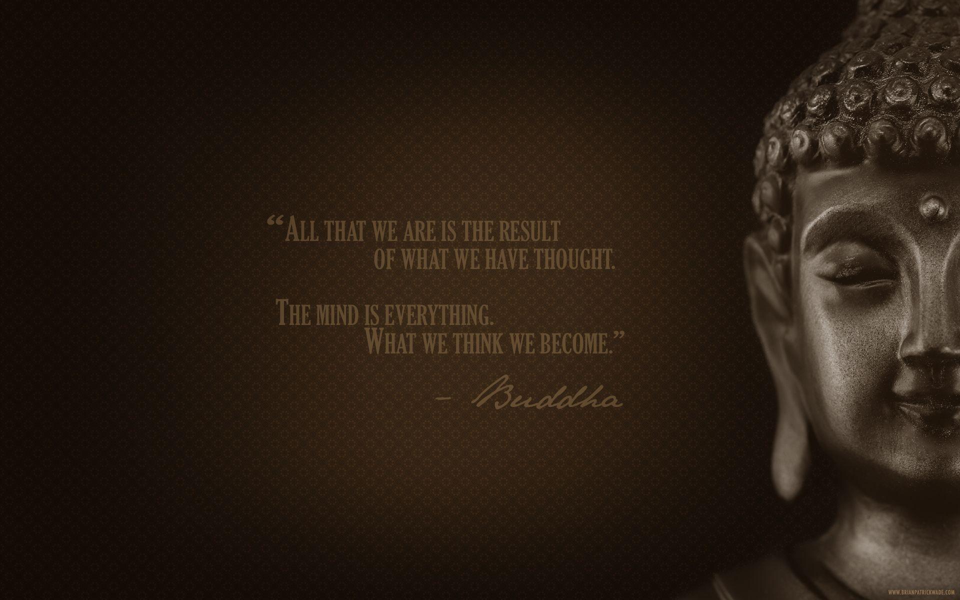 Motivational Wallpaper on Thoughts by Buddha. • Dont Give Up