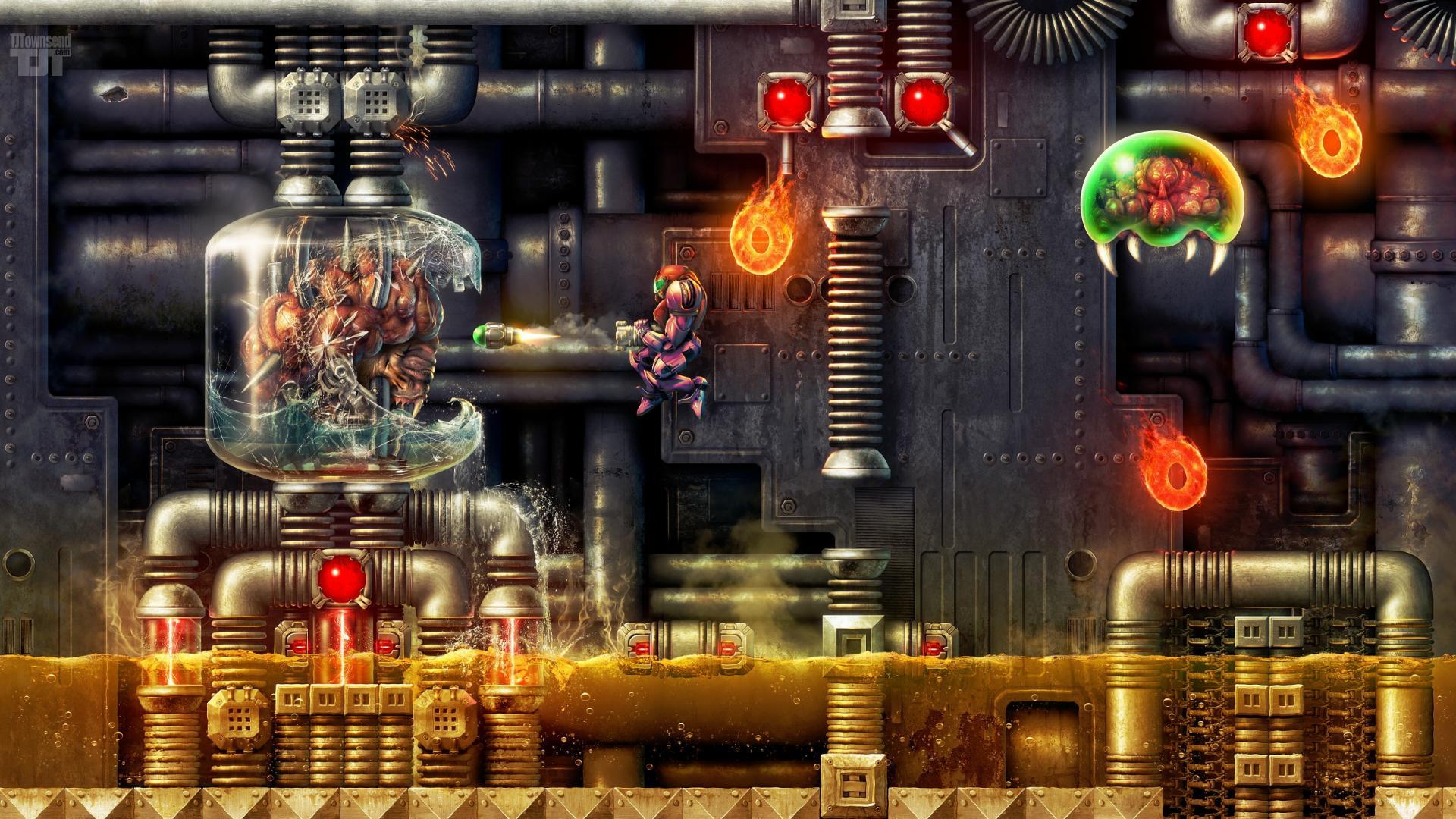 Nintendo video games samus aran artwork super metroid wallpaper