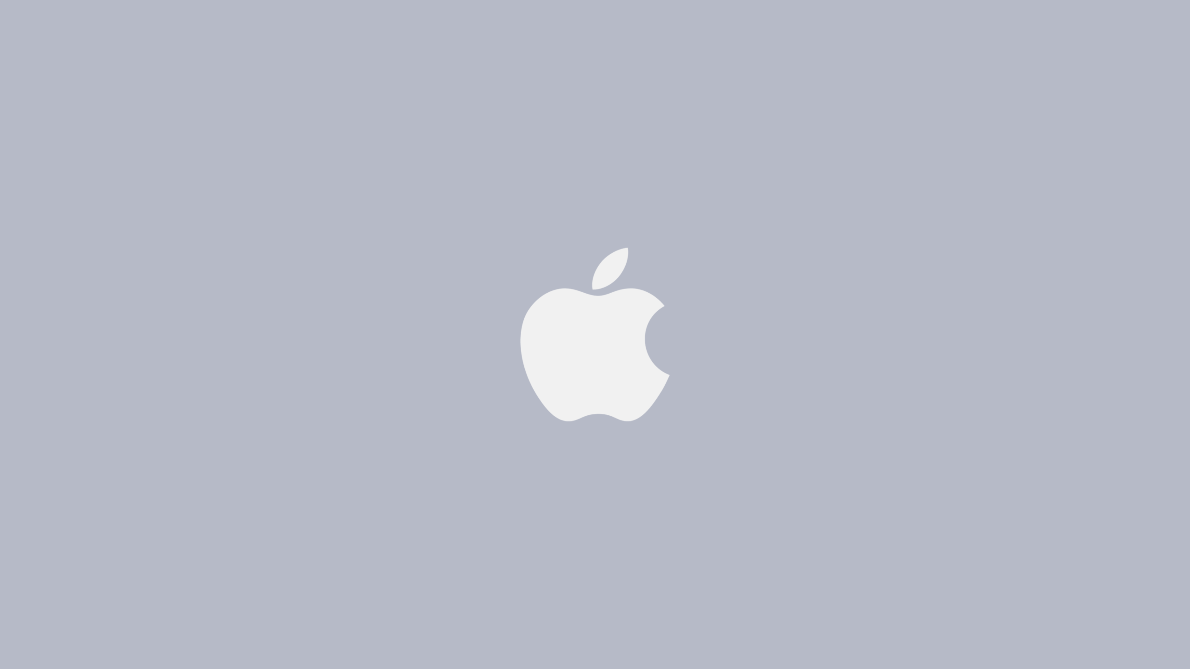 Grey and White Apple Logo 4K Wallpaper. Free 4K Wallpaper