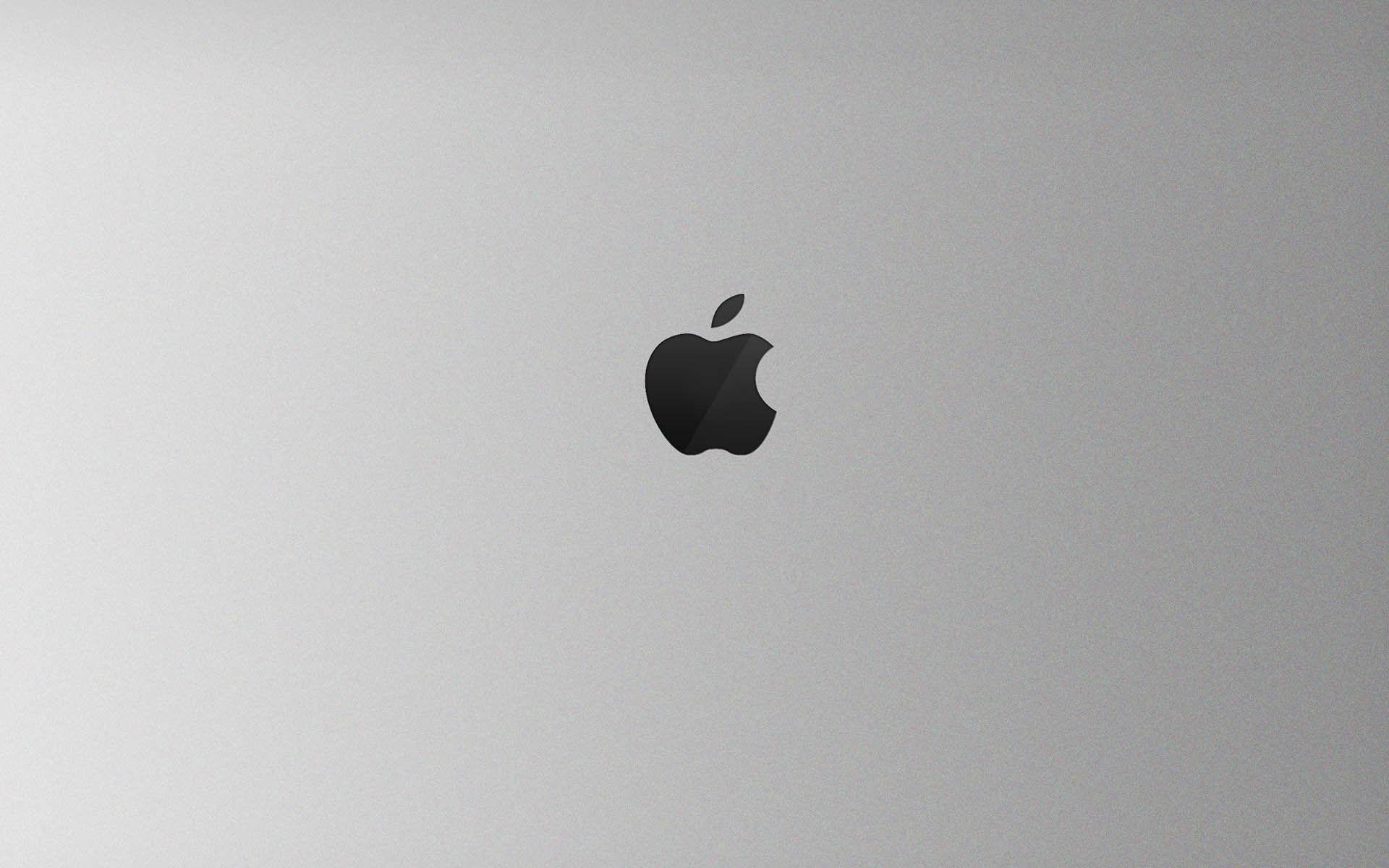 Apple Black and White Widescreen Wallpaper 3556