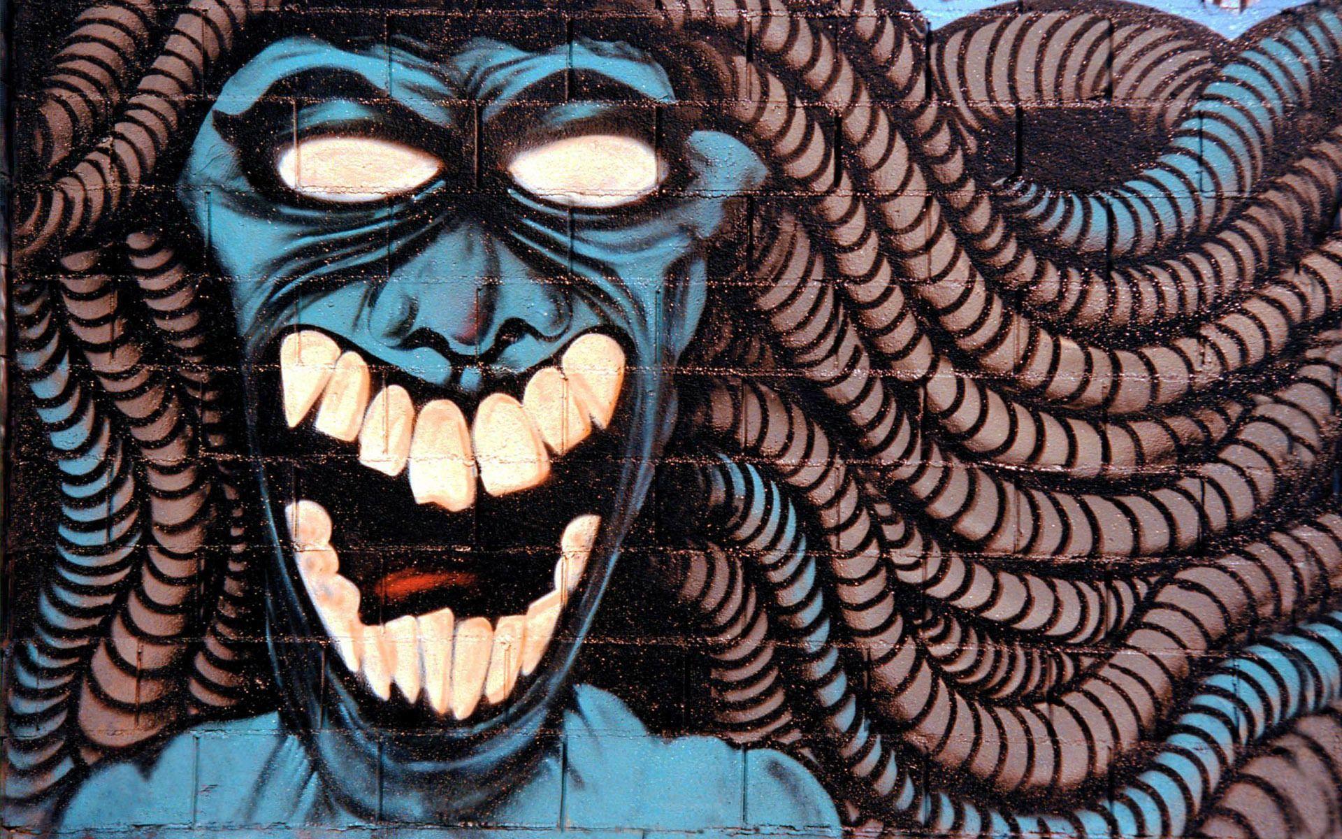 Monster Graffiti Wallpaper 50835 1920x1200 px