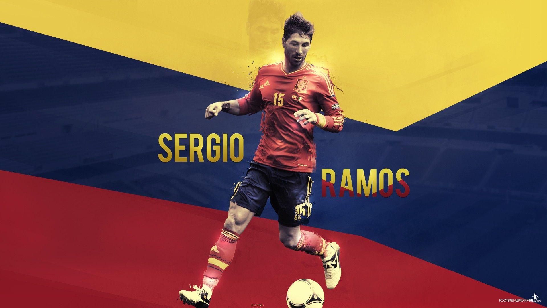 Sergio Ramos Spain Wallpaper HD Wallpaper: Players, Teams, Leagues