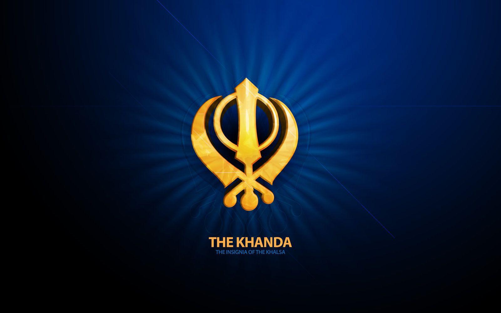 Punjabi Khanda. Sikh Khanda Wallpaper:TJ Singh By Tj Singh