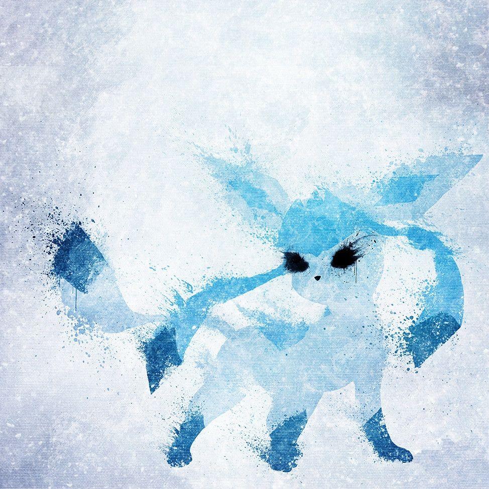 Pokemon Splatter Art