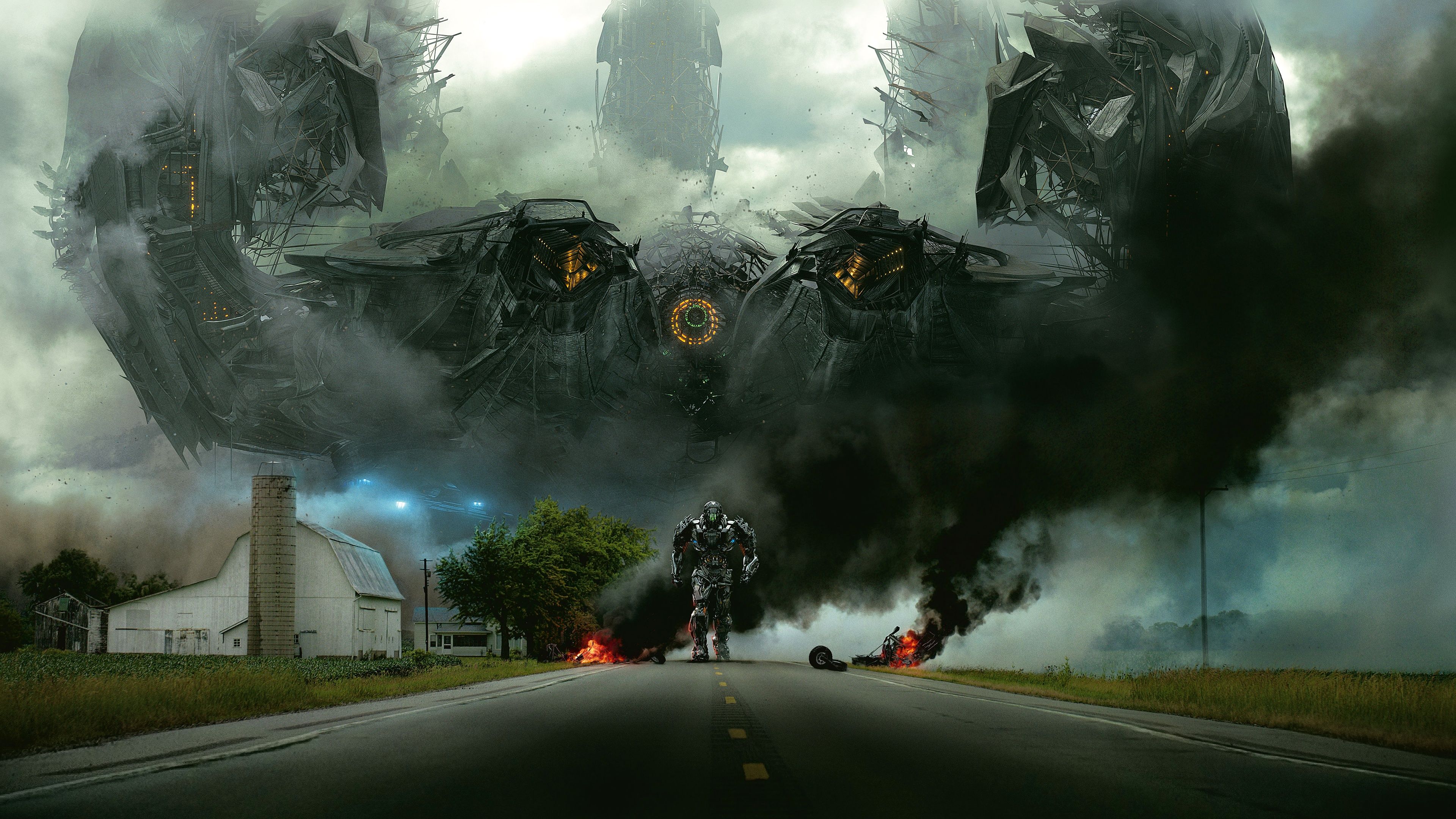 Lockdown In Transformers 4 Movie 4k Resolution Wallpaper