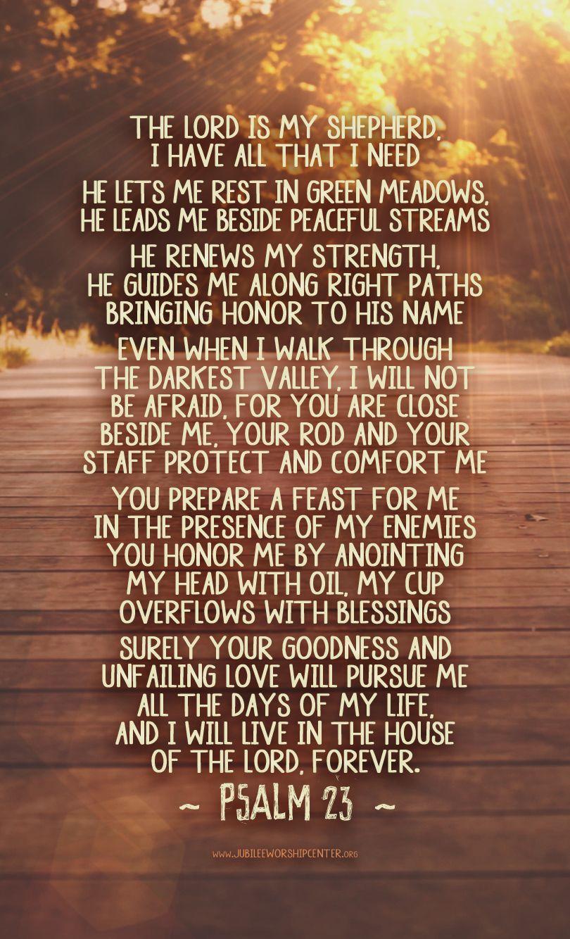 Psalm 23 Wallpapers  Wallpaper Cave