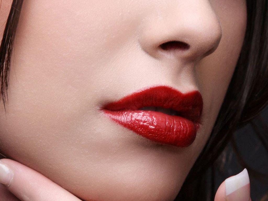 Mac Red Lipstick HD Wallpaper
