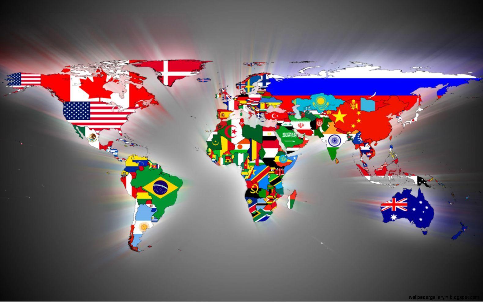 Flags Of The World Full HD Wallpaper