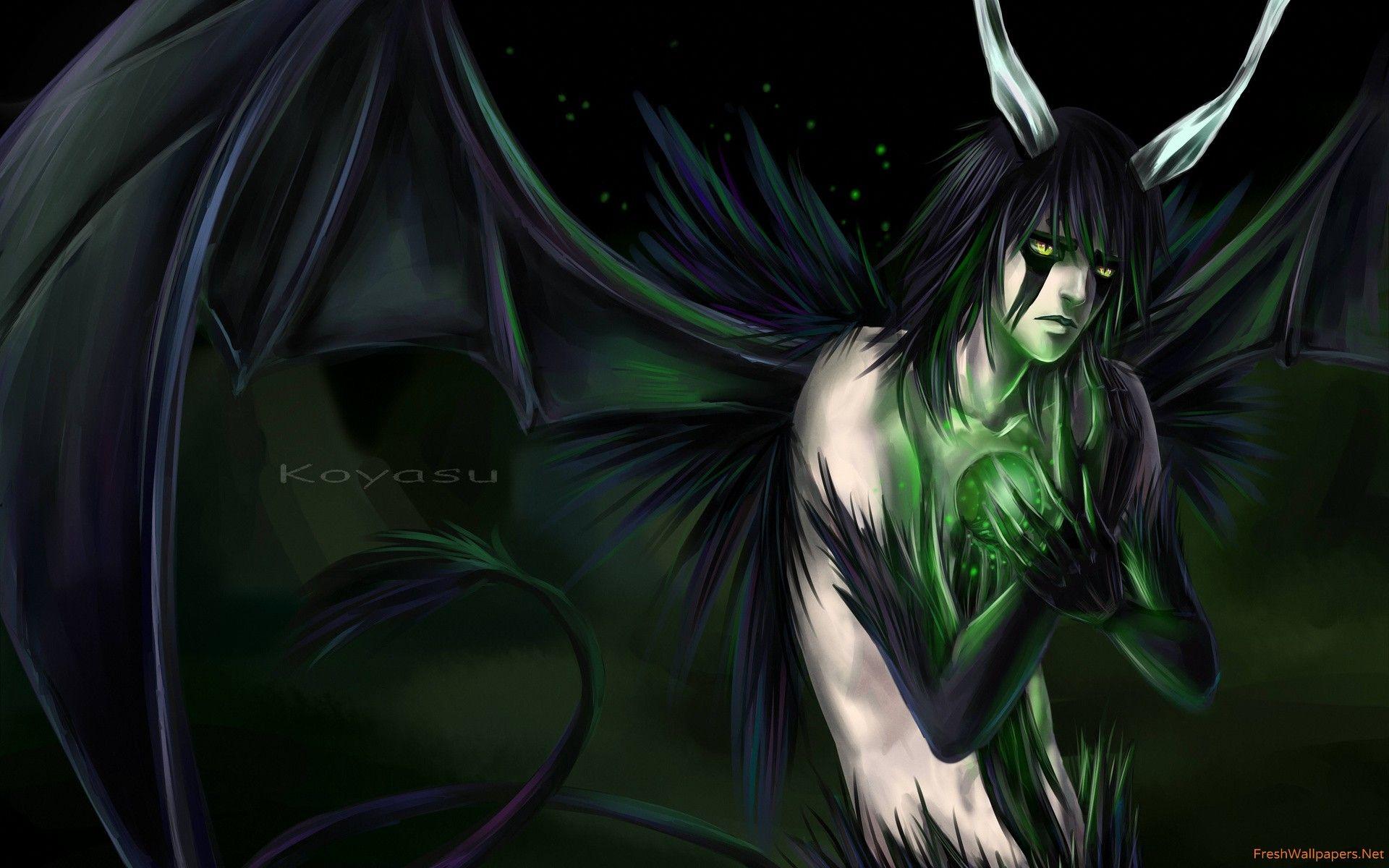 ulquiorra schiffer fan art wallpaper