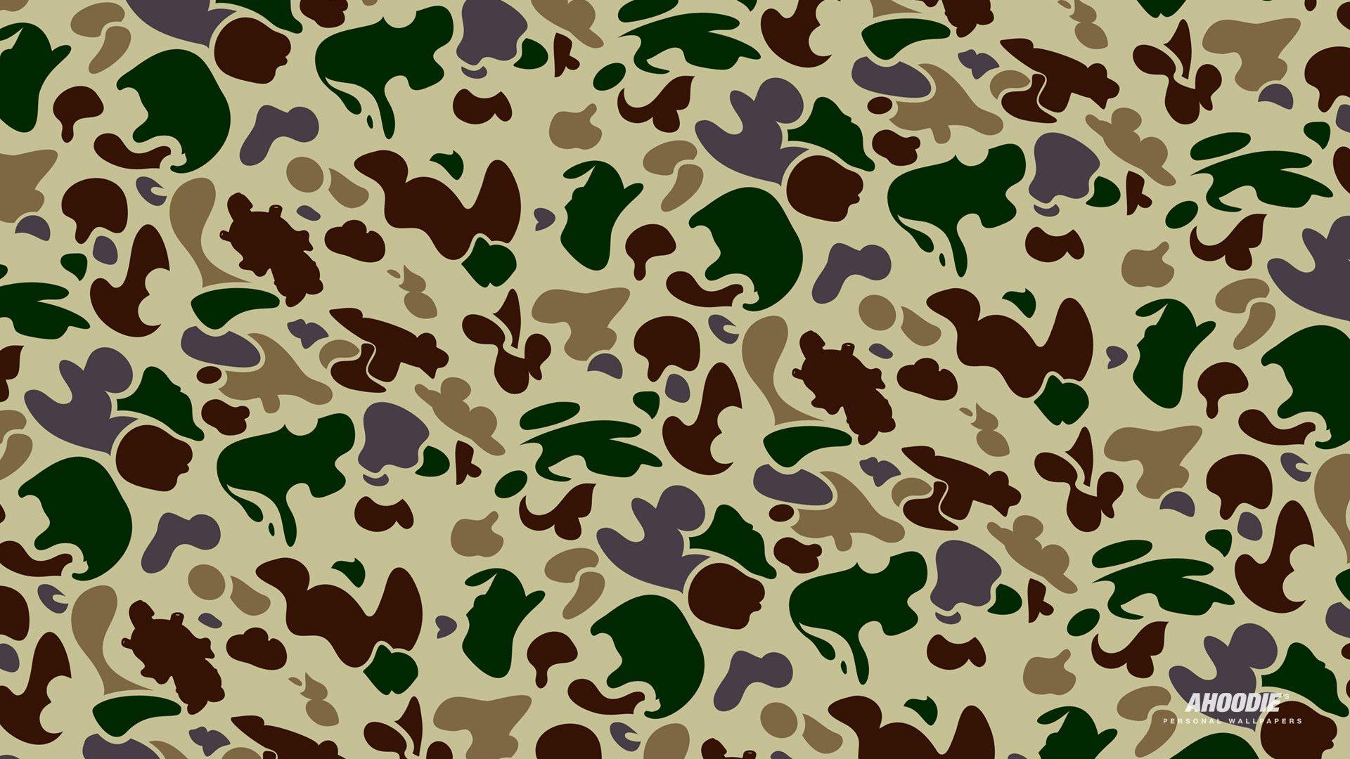Download Supreme Camouflage Wallpaper Wallpaper