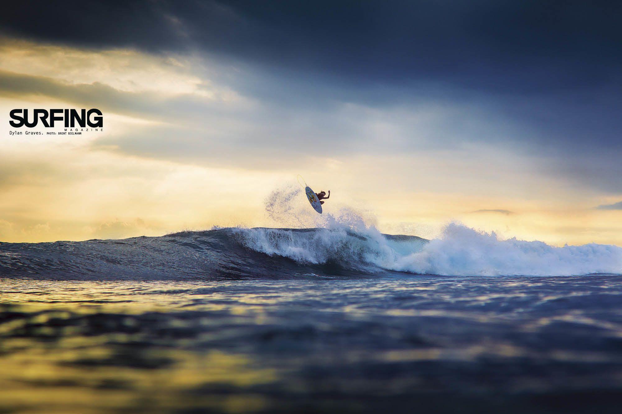 Surfing Longboard Wallpaper