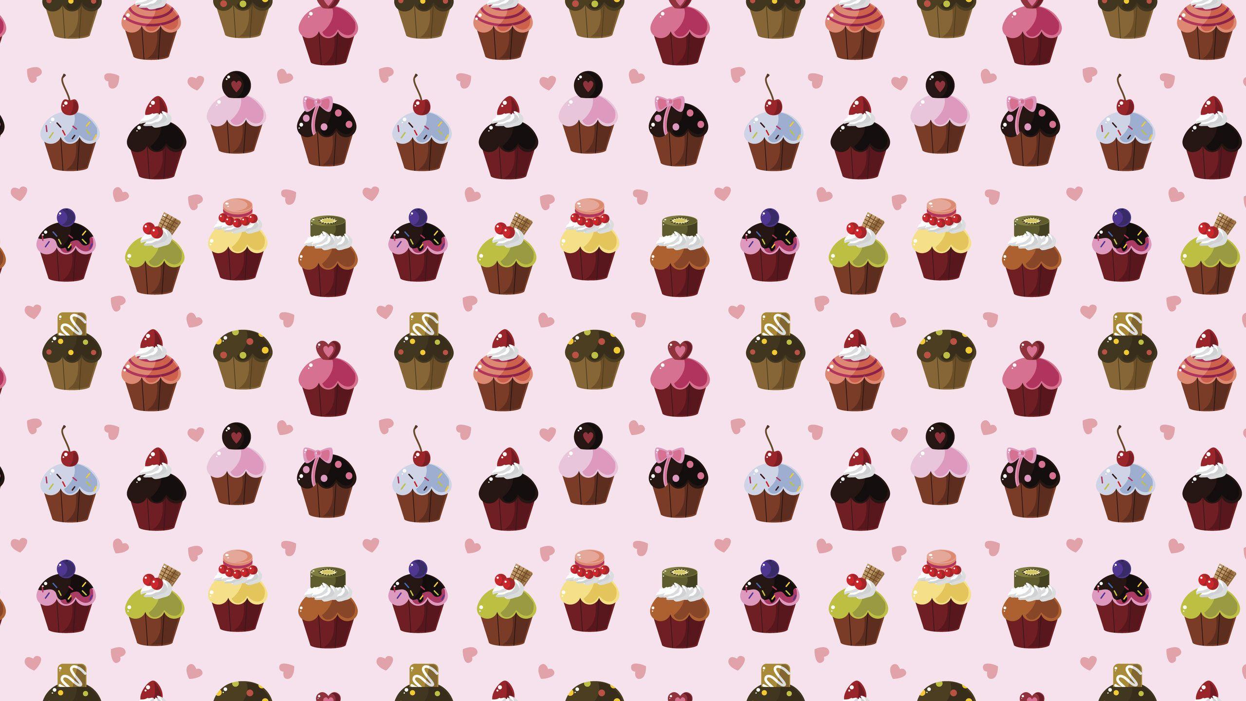 Sweets, Snacks, Sweet Background, Cupcakes, Texture