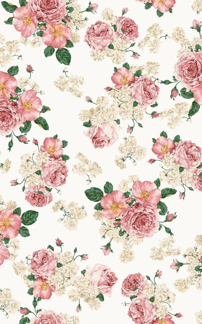 Sweet Flowers Widget Background