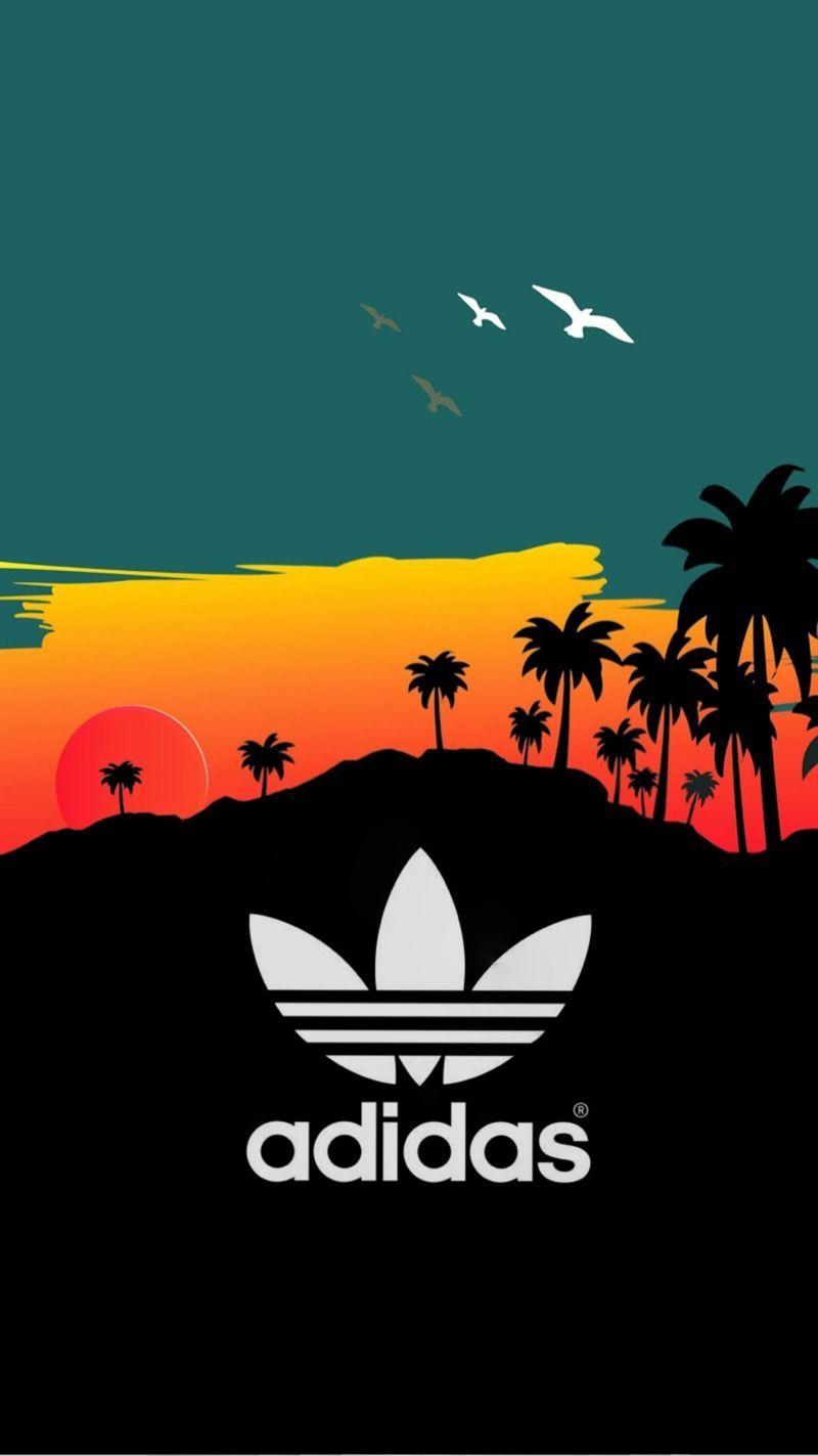 sport. Sunset, Wallpaper and Adidas