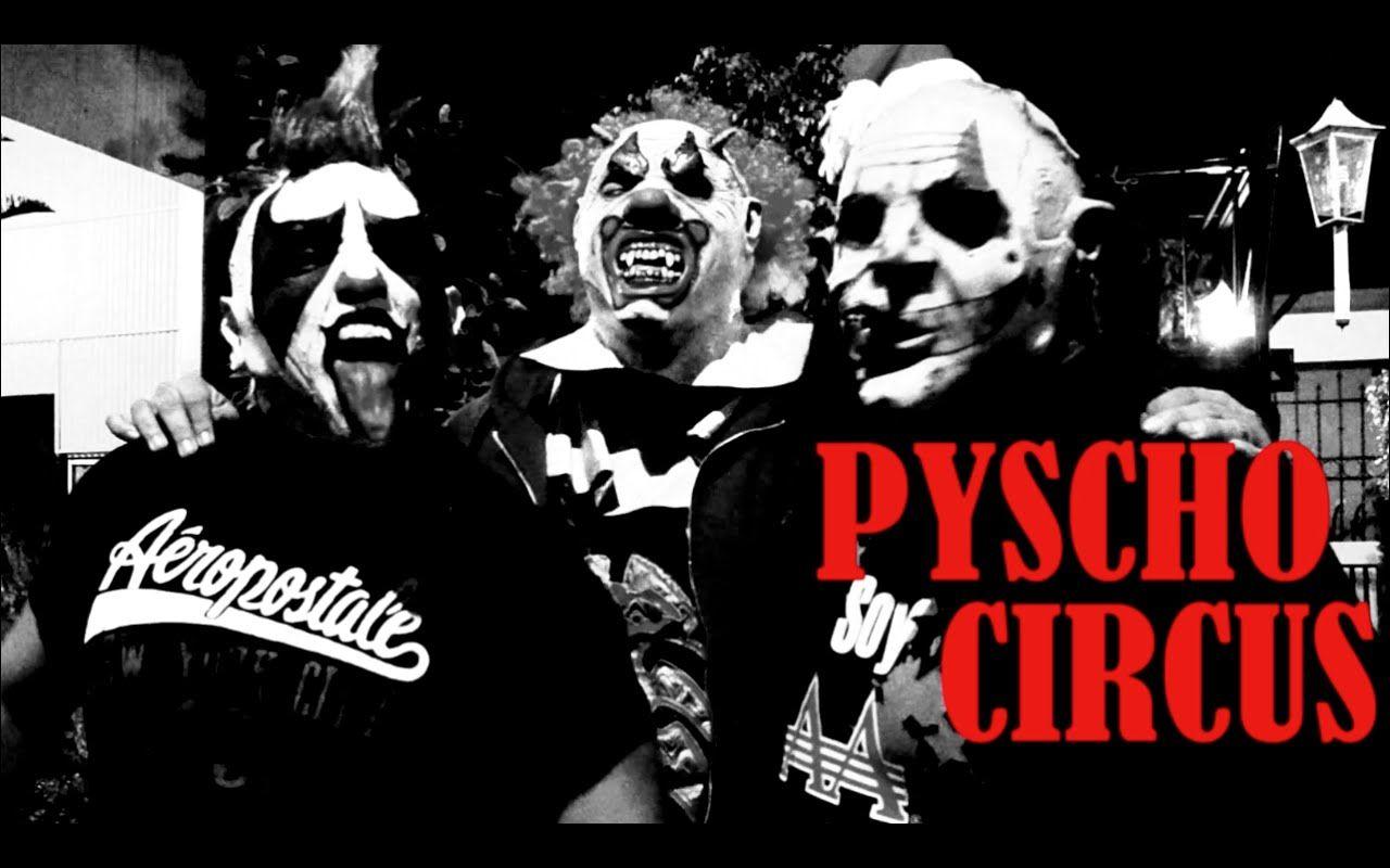 Psycho Circus presentes contra La Clown Corp. CaraLucha. 1 de Enero