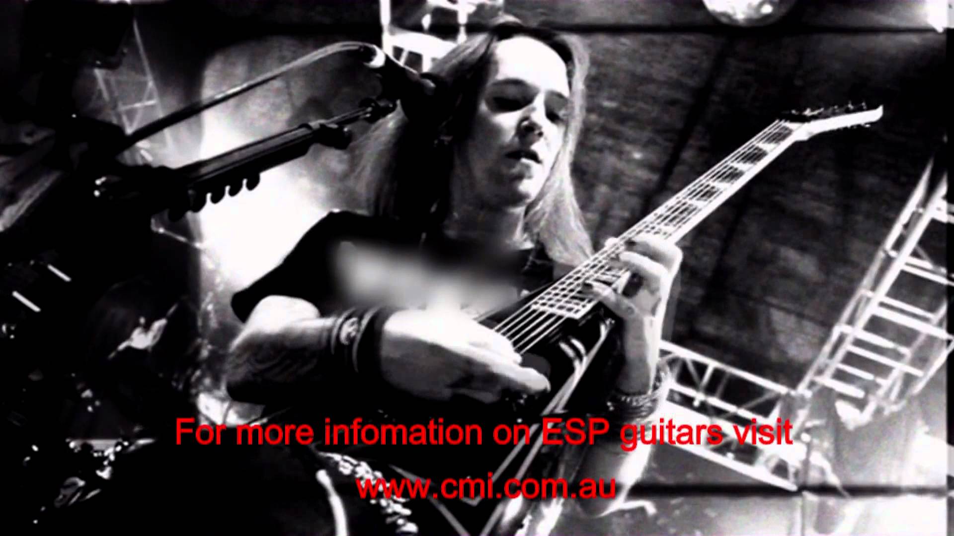 Alexi Laiho ESP Guitars Promo