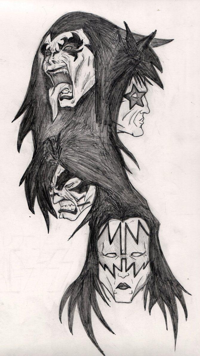 Kiss Psycho Circus By Camo O