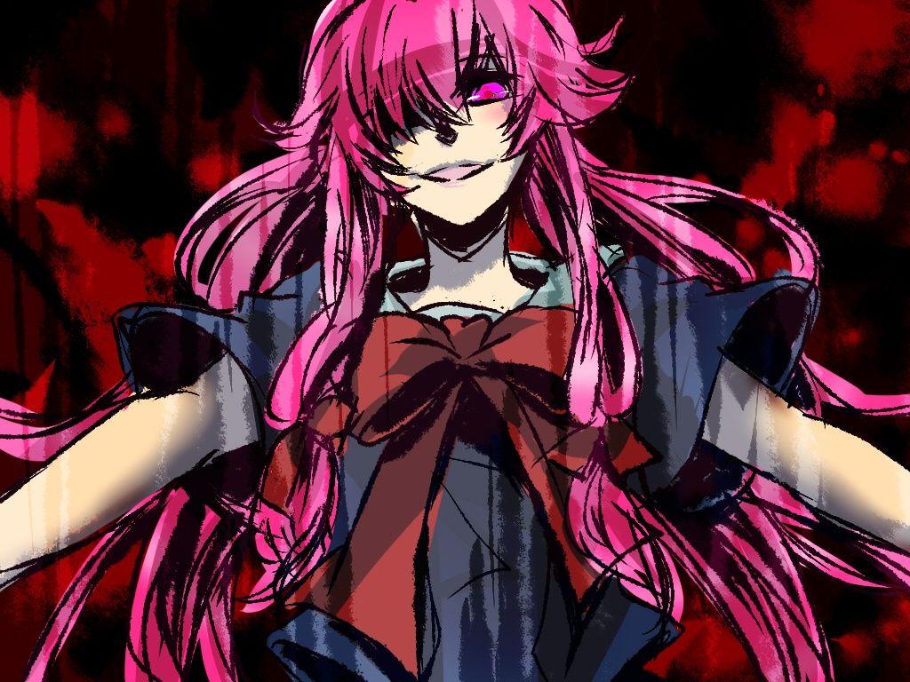 Yuno Wallpaper. Mirai Nikki / Future Diary