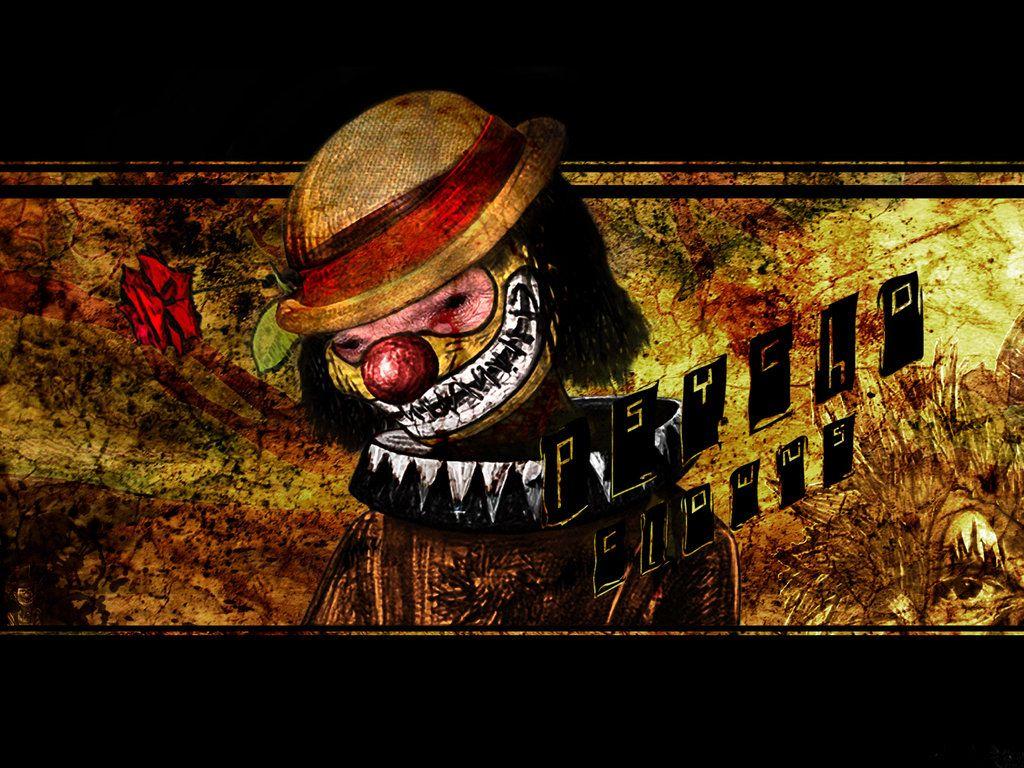 PSYCHO CLOWN WALLPAPER 02 4:3 By Chew I