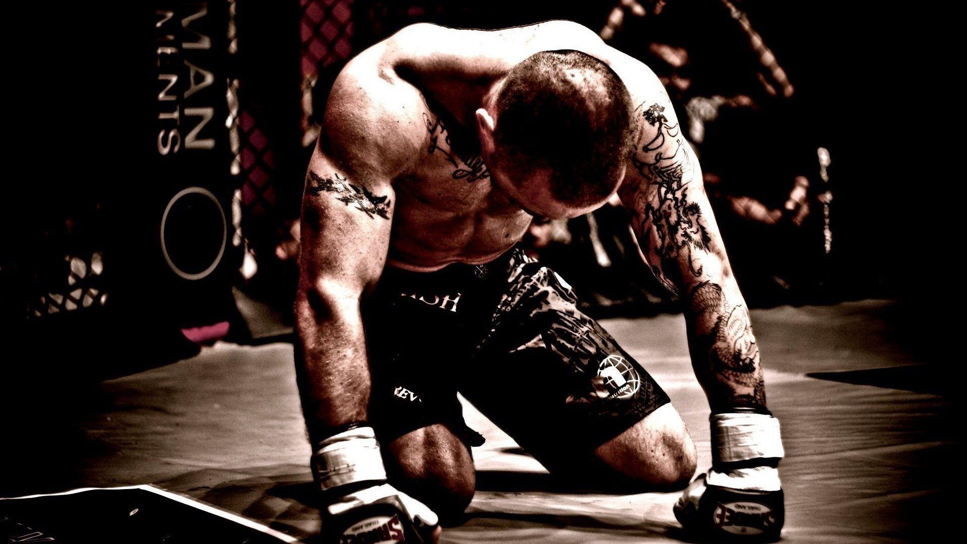 Mixed Martial Arts Fighter Men HD Wallpaper