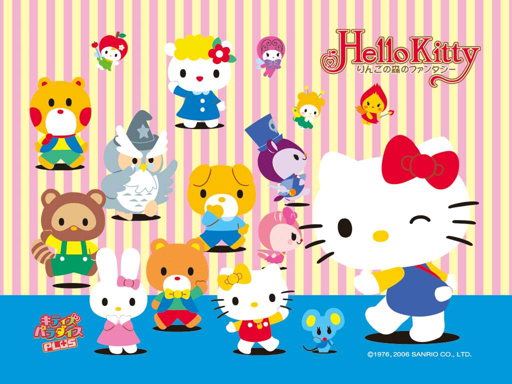 Hello kitty and friends. Хеллоу Китти и её друзья. Хелло Китти френдс. Санрио Хелло Китти и её друзей. Хеллоу Китти и ее друзья персонажи.