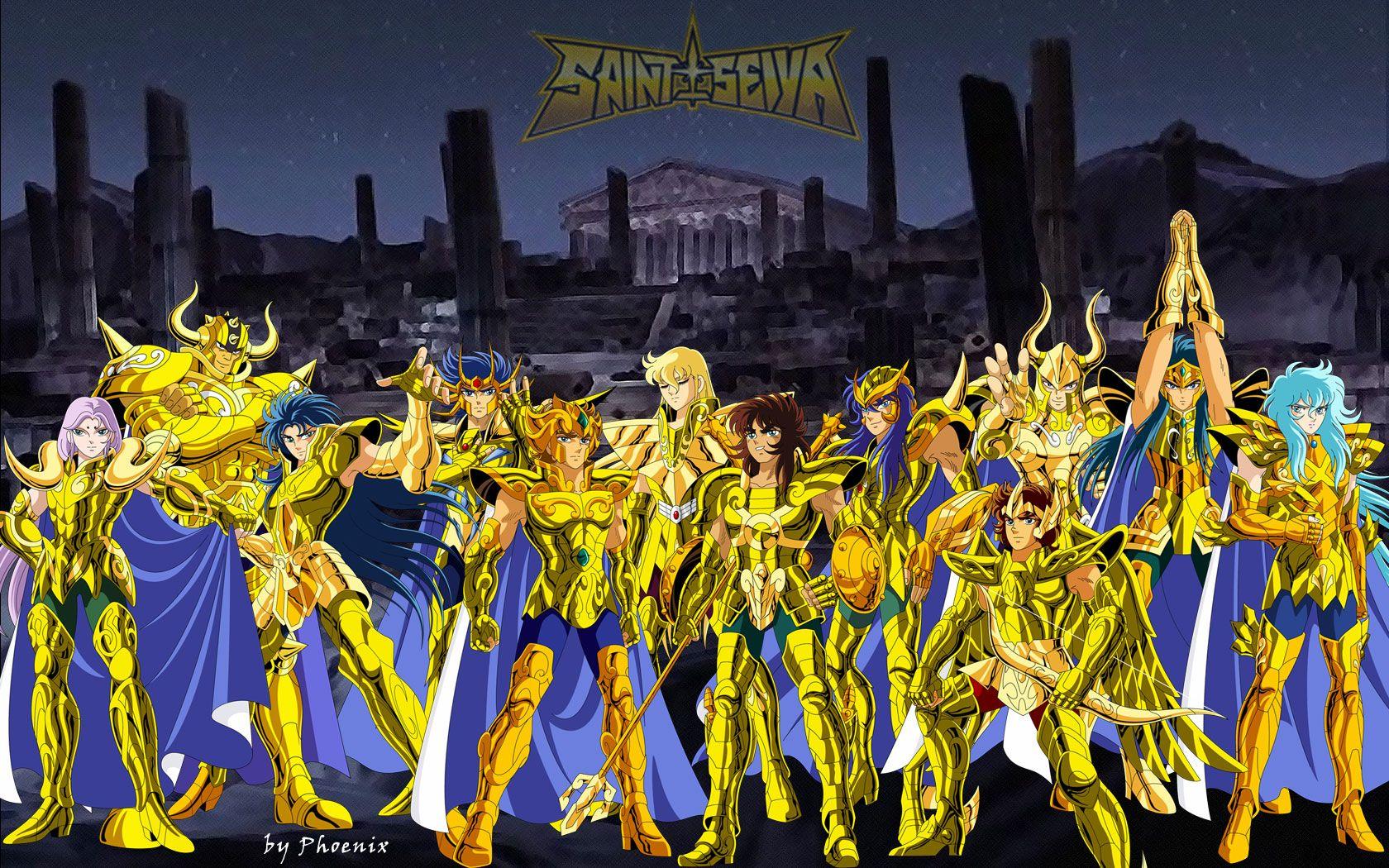 Cool Saint Seiya Zodiac Anime Wallpaper HD / Desktop and Mobile