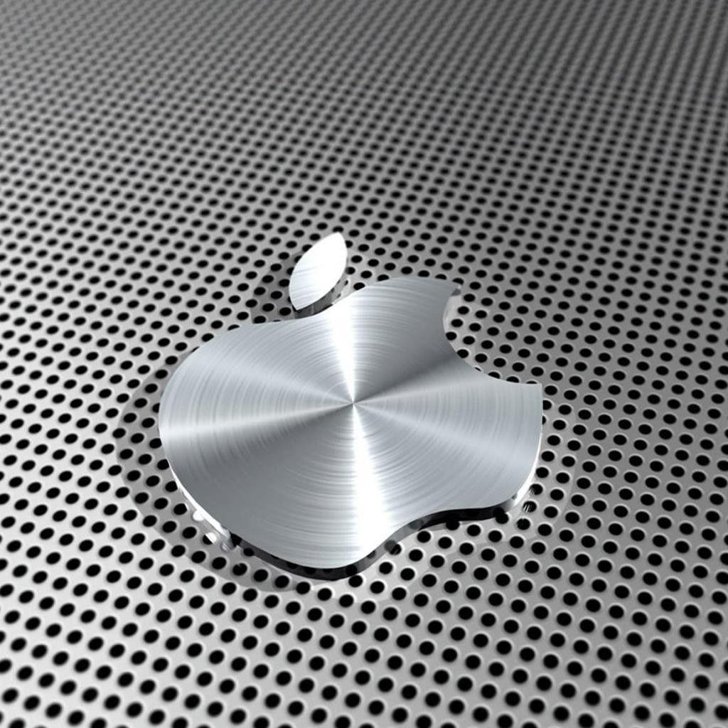 Black Glossy Apple Logo iPhone Wallpaper HD 5 Wallpaper