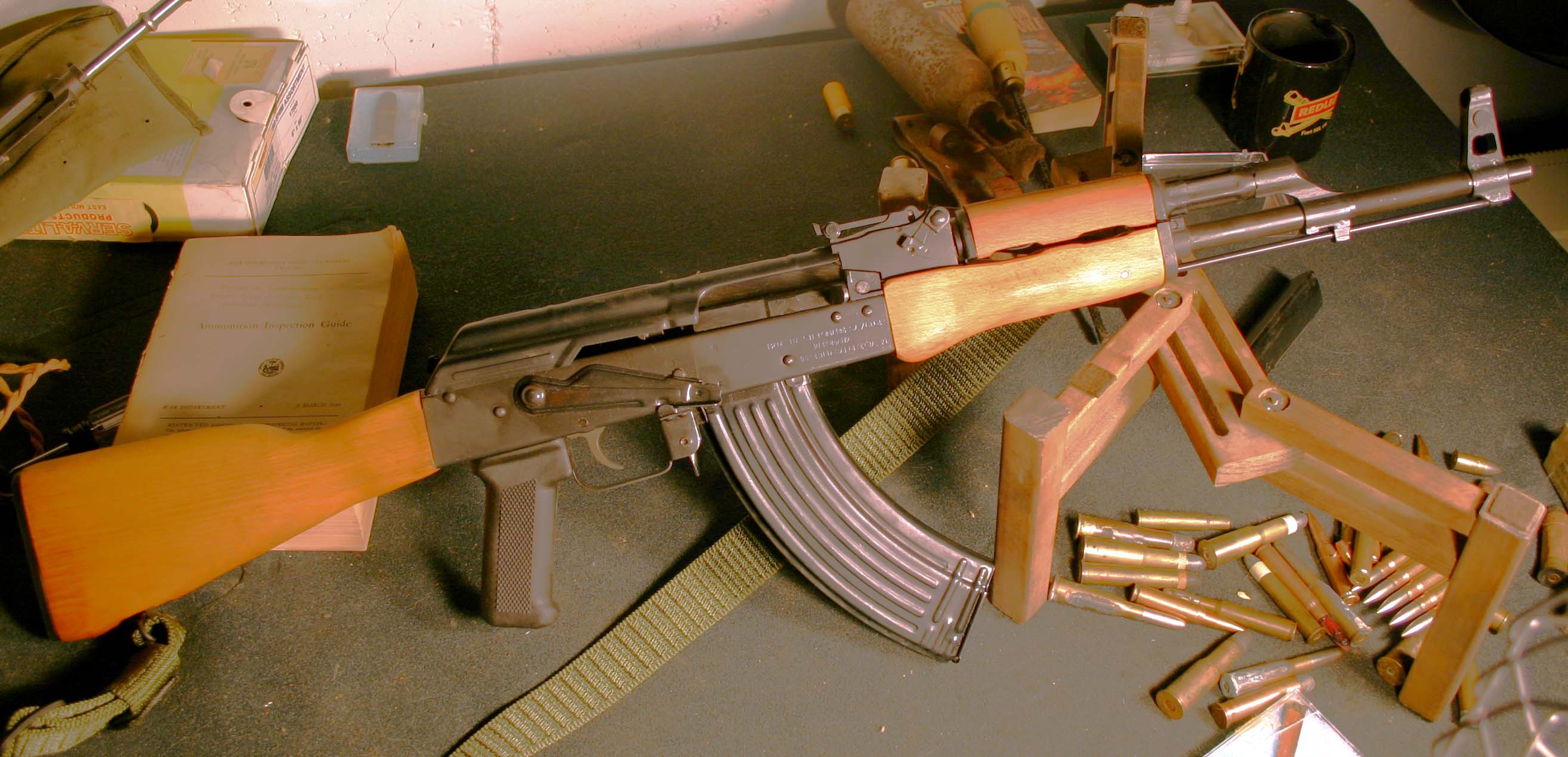 Ak 47 HD Wallpaper for desktop download