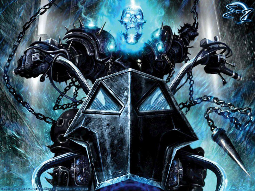 is the blue ghost rider