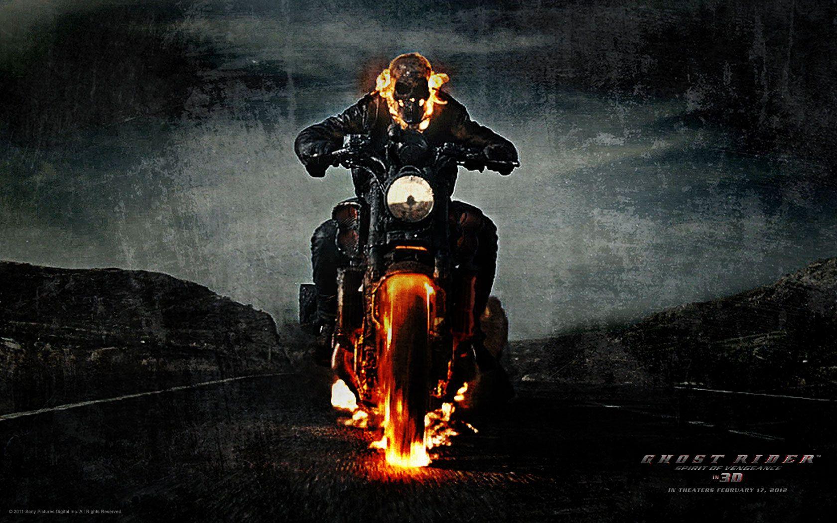 GHOST RIDER: SPIRIT OF VENGEANCE Website Contains These Wallpaper