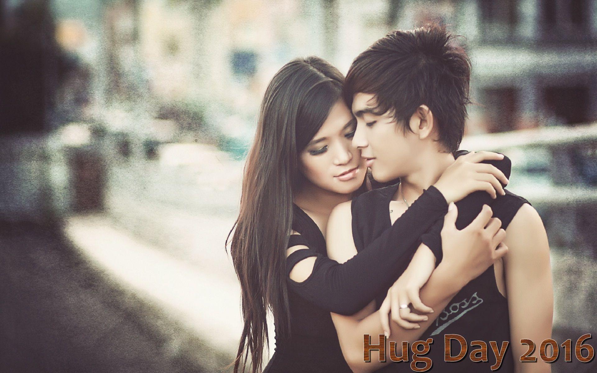 Cute Couple Hug For Mobile Wallpaper Is 4K Wallpaper