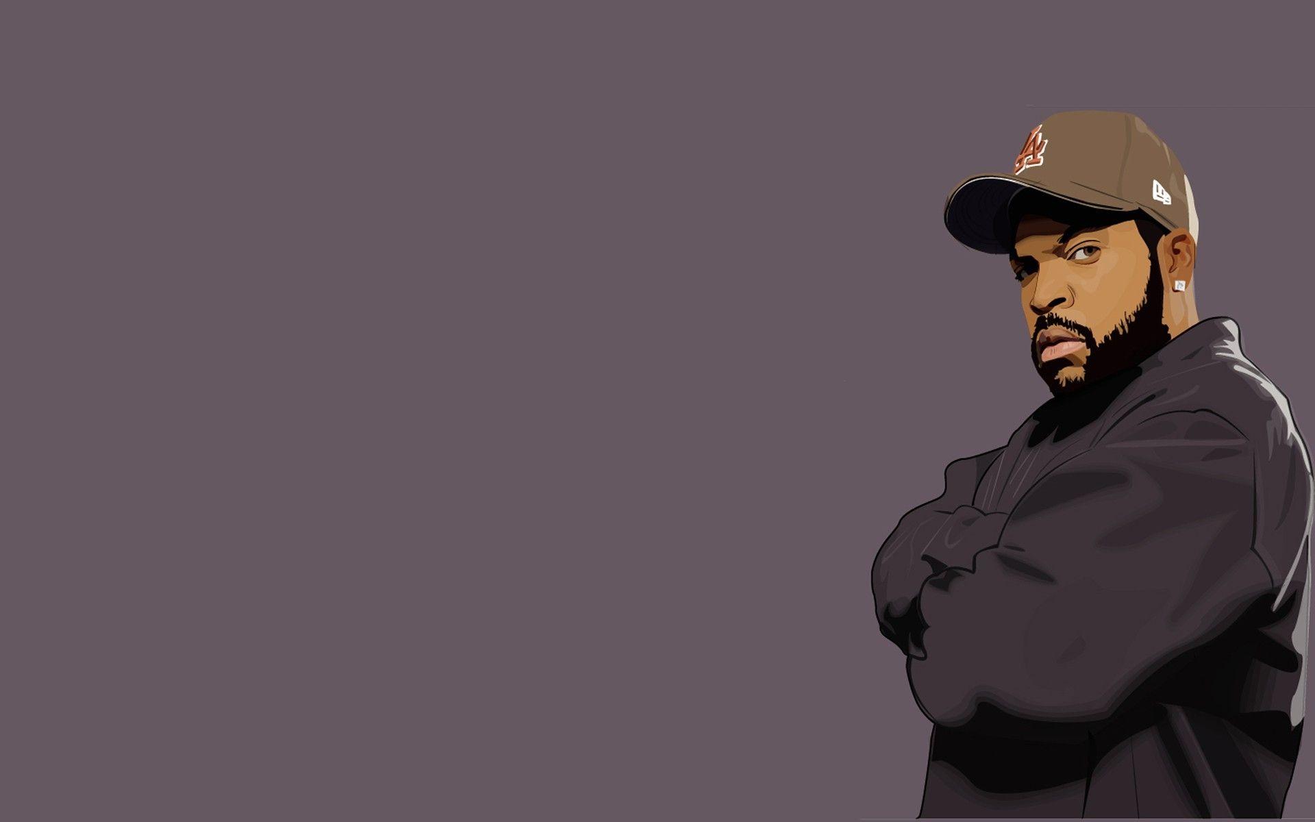 minimalistic hip hop rap ice cube singer rapper 1920x1200 wallpaper High Quality Wallpaper, High Definition Wallpaper