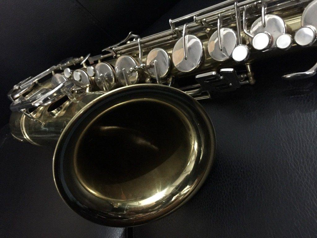 Trafford tenor saxophone. Hanson Musical Instruments