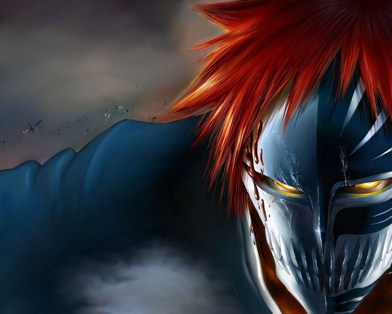 Wallpaper game, Bleach, anime, Ichigo, asian, Kurosaki Ichigo, mask, manga  for mobile and desktop, section сёнэн, resolution 1920x1080 - download