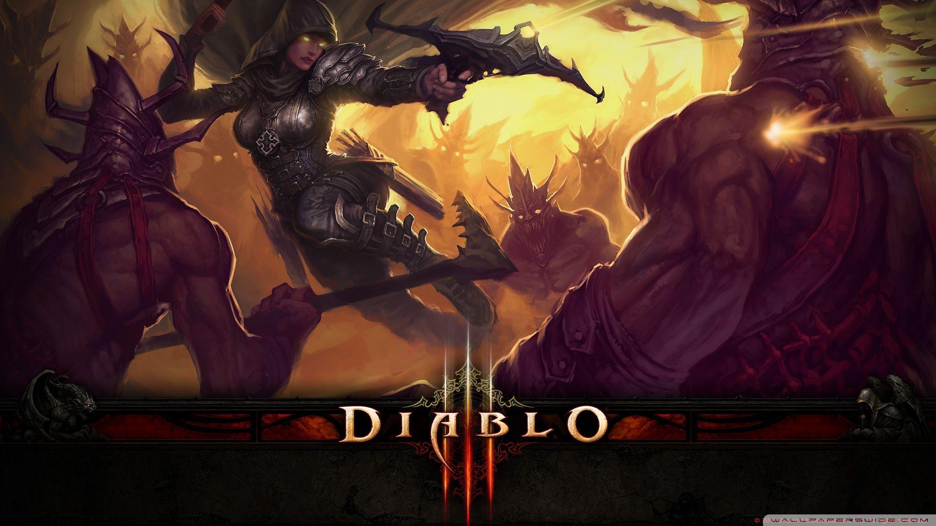 Diablo III Demon Hunter ❤ 4K HD Desktop Wallpaper for 4K Ultra HD
