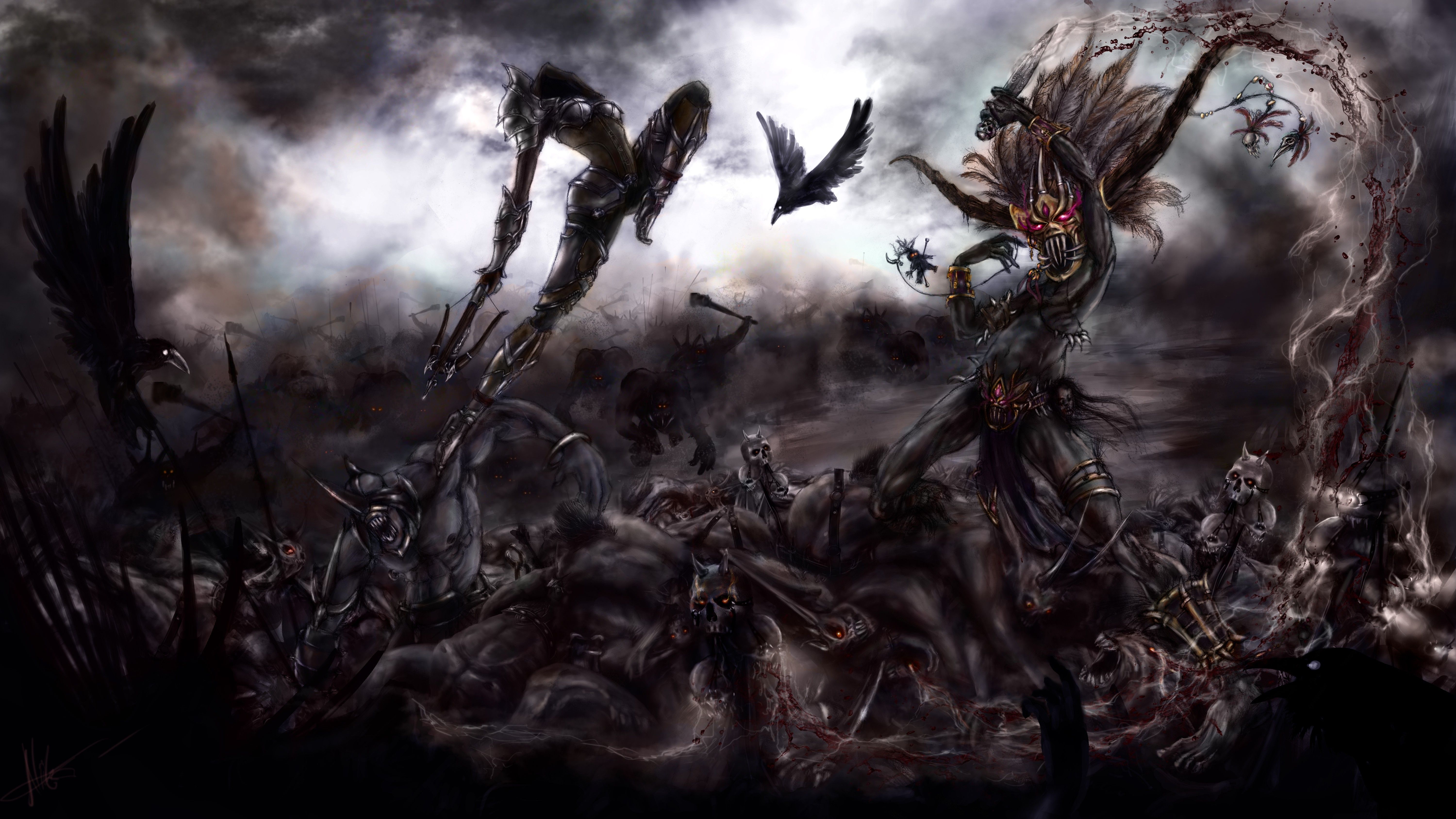 Diablo 3 битва демон