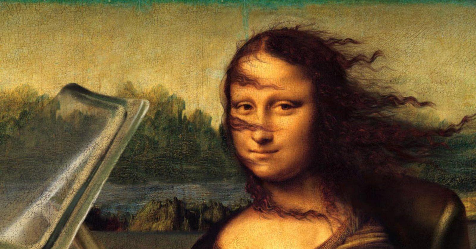 Download Mona Lisa Wallpaper 1600x836