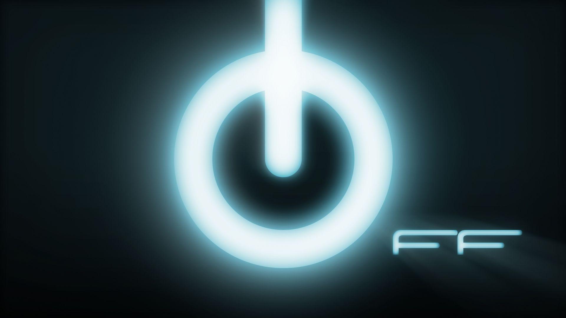 Power button wallpaper