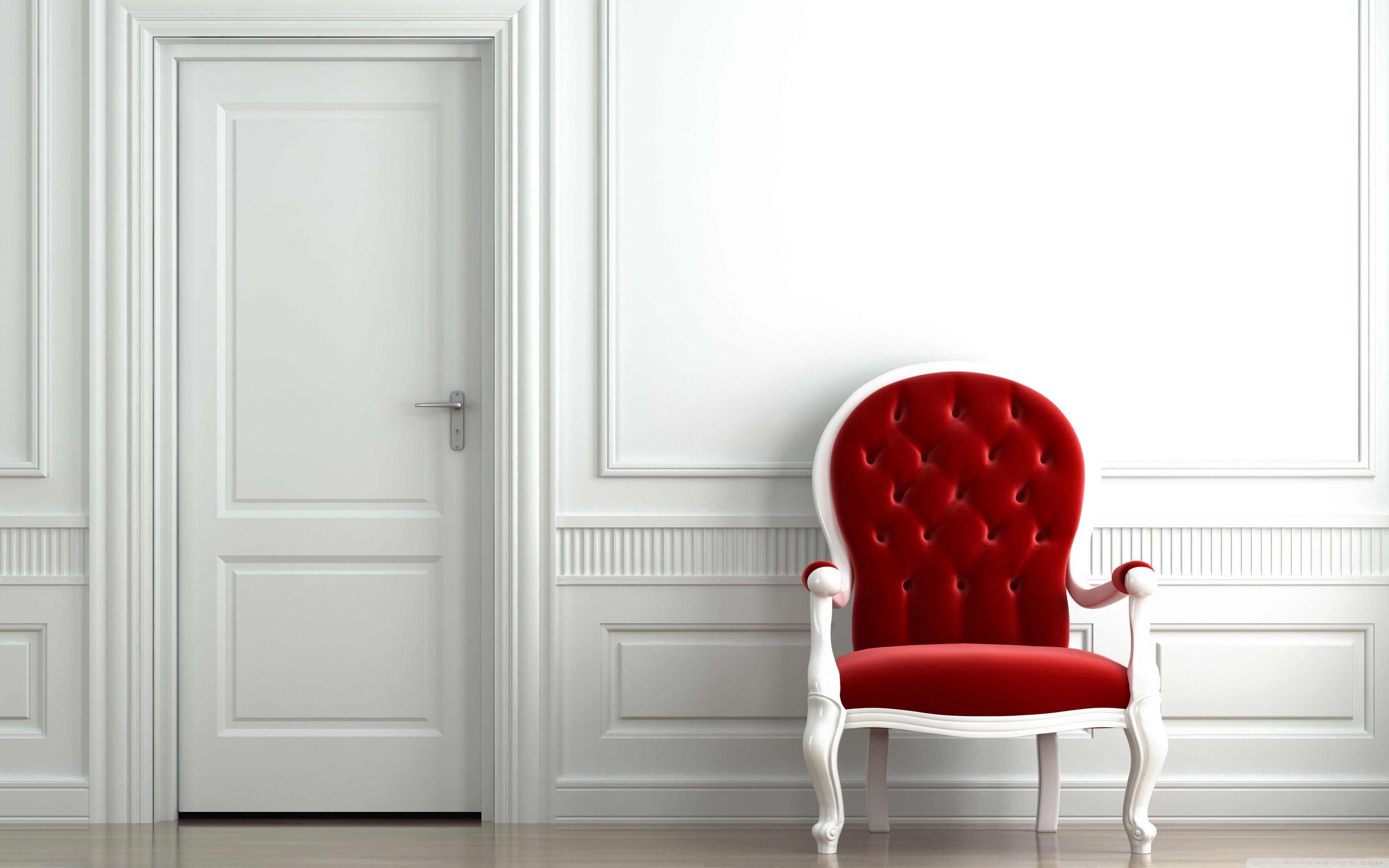 Red Chair ❤ 4K HD Desktop Wallpaper for • Wide & Ultra Widescreen