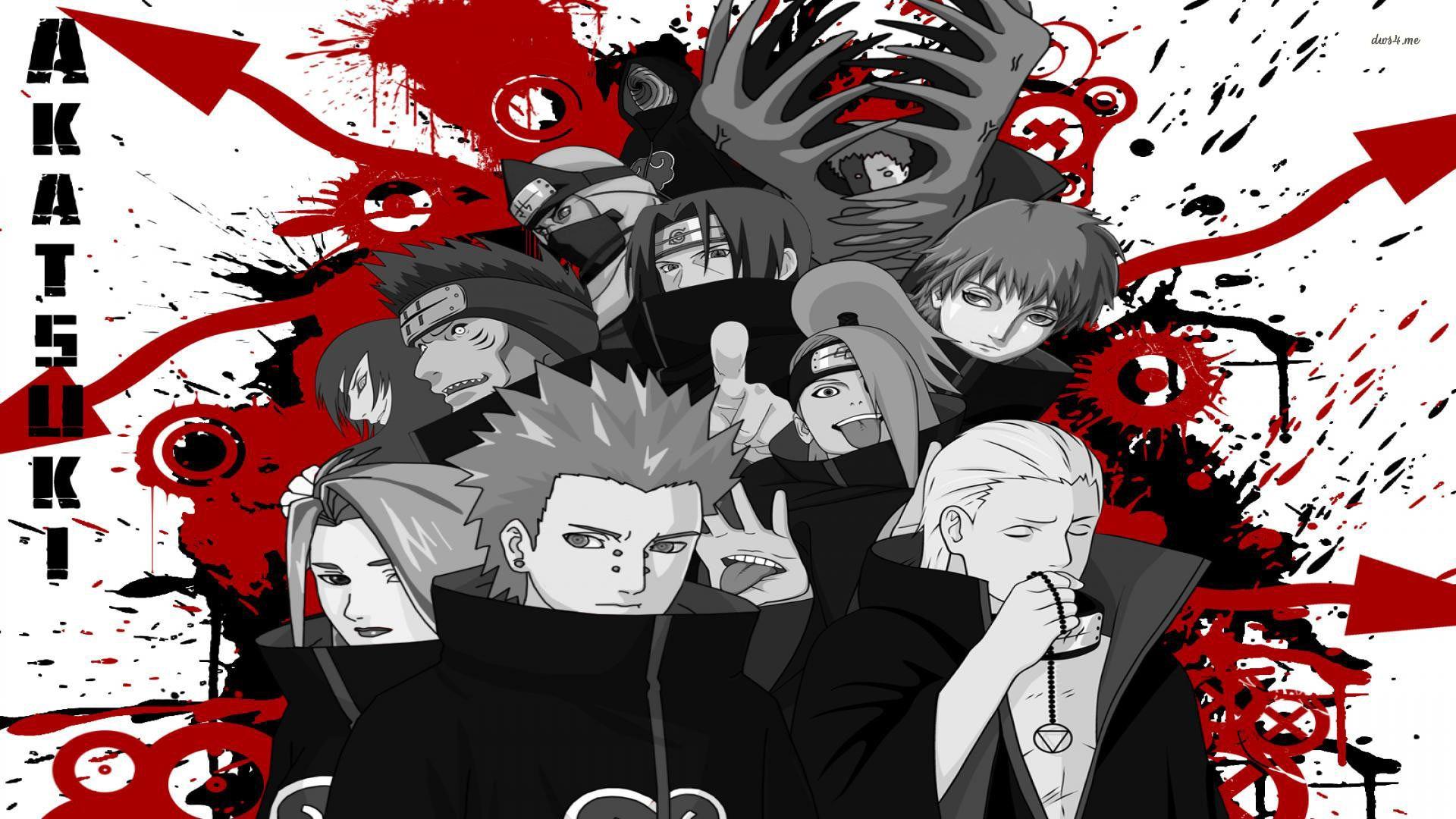 7997) Naruto Shippuden Akatsuki Android HD Wallpaper
