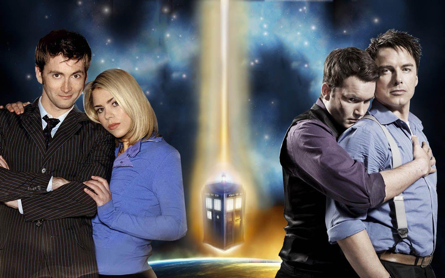 The Doctor & Jack's Loves Doctor Who Wallpaper Tennant Ten Rose
