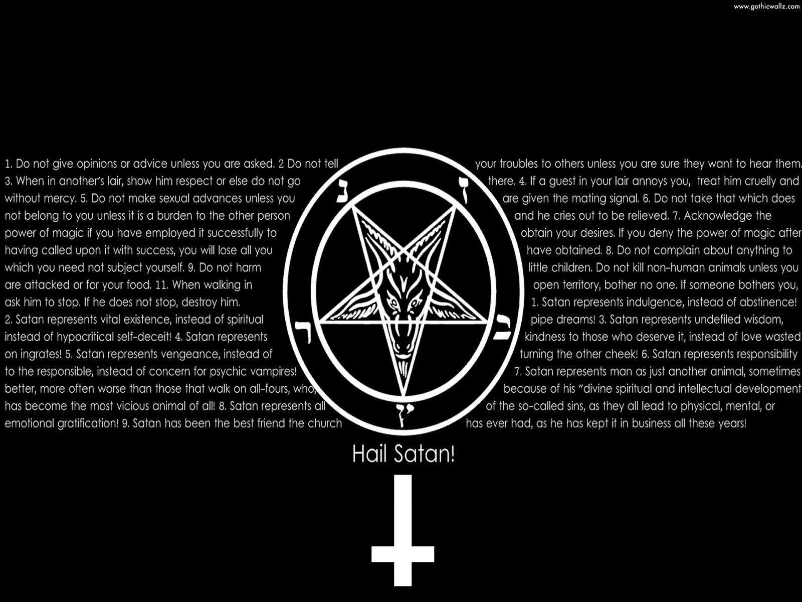Download Satanic HD Wallpaper 1920x1080 ID46401