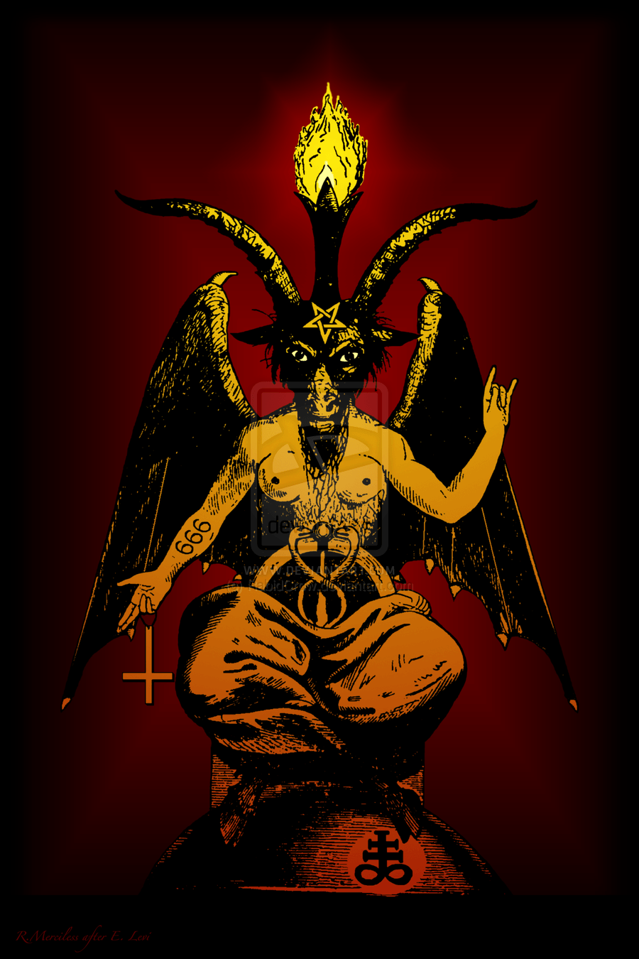 satanic symbols satanic alphabet