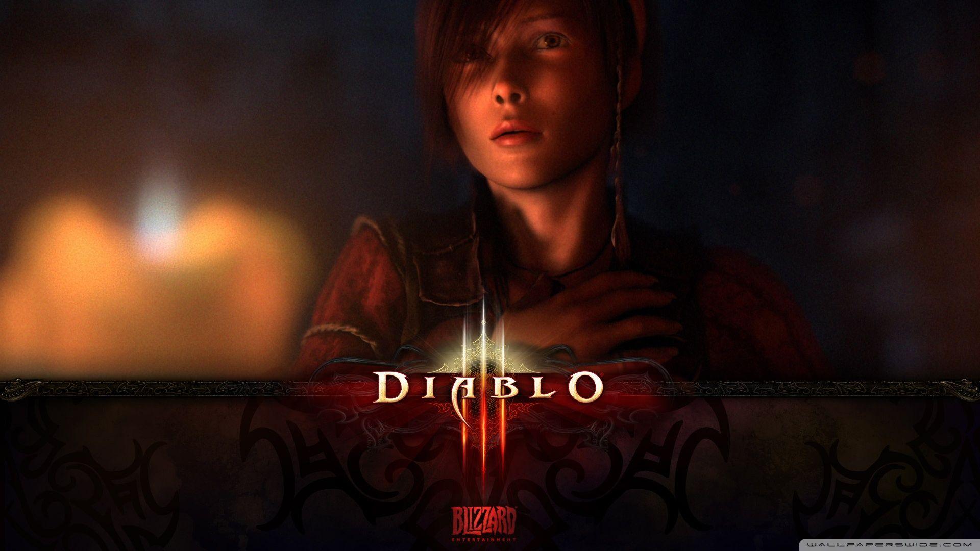 Leah, Diablo 3 ❤ 4K HD Desktop Wallpaper for 4K Ultra HD TV • Wide
